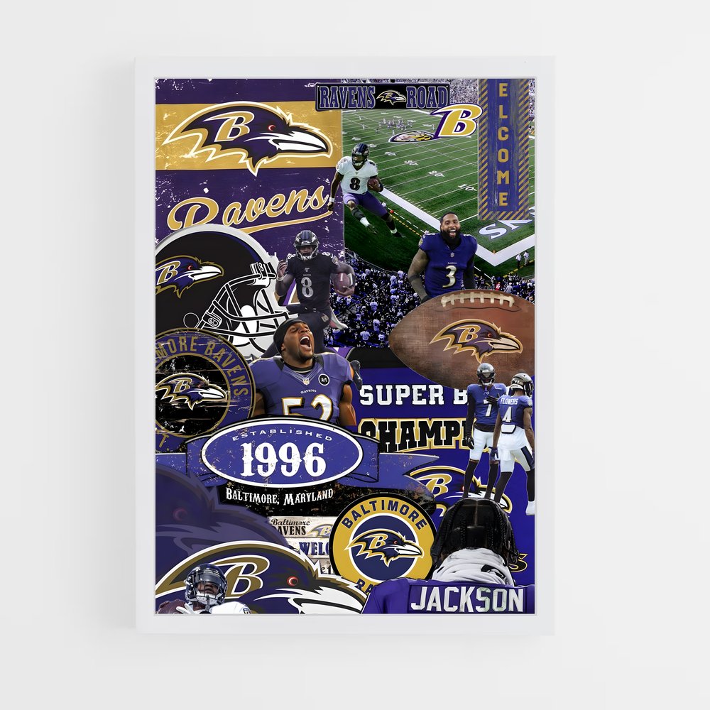 Poster Ravens Nation (vue 3)
